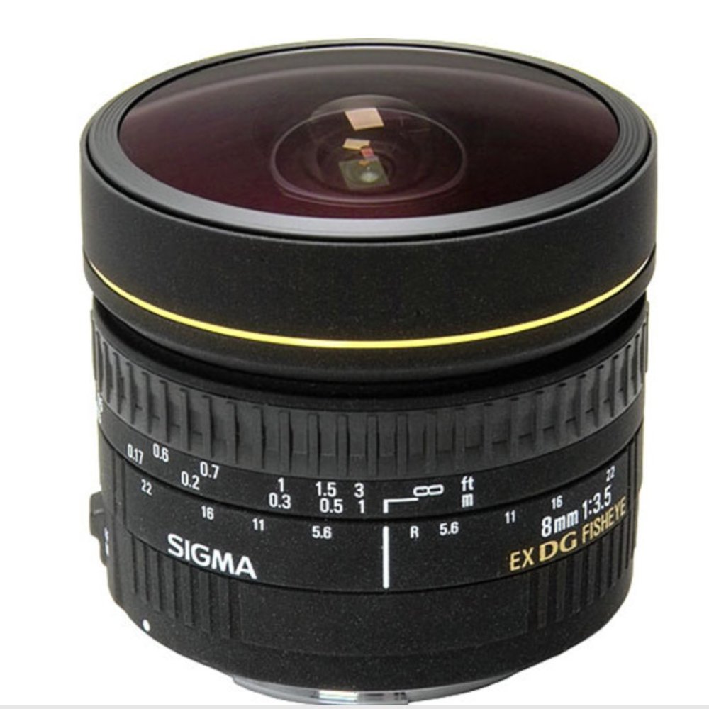 Sigma 8mm f/3.5 EX DG Circular Fisheye Lens for Nikon F